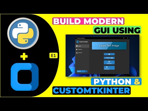 Build Modern GUI Using CustomTkinter GUI Framework in Python - Introduction - E1 -Hindi- Harsh Nagar