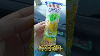 Roti Gardenia Quick Bites Perisa Durian #quickbites #gardenia #baudurian