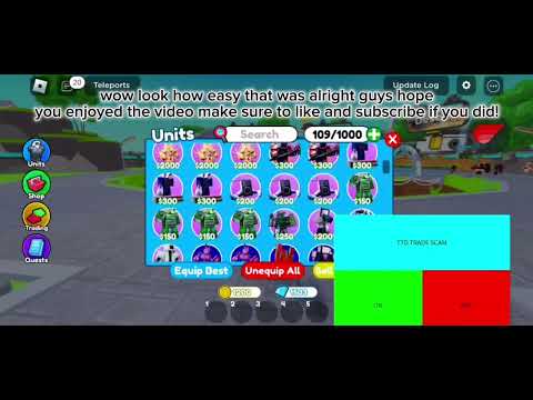 Toilet Tower Defense Script | TRADE SCAM SHOWCASE🔥 (PASTEBIN)