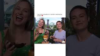 Brie Larson and Courtney McBroom try all of the amazing food at Universal's Epic Universe on TODAY