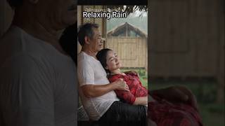 The sound of rain helps you relax, relieve stress, enjoy the countryside life