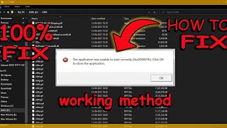 How to fix 0xc00007b error windows 7 | 0xc00007b error fix