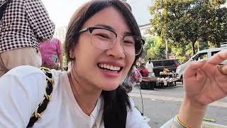 早起的鸟儿有虫吃 早晨6点多小月跟婆婆去街上摆摊卖菜 上午去山里摘水果 今天目标是2000斤李子 忙碌且充实的一天#我的乡村生活 #越南媳妇 #李子