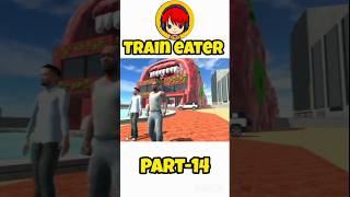 train eater vs Franklin 🤯🤯 in indian bike driving 3d|| part-14😊||#traineater #gaming #viralvideos😟😟