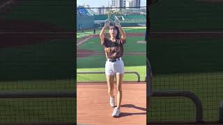 2025/05/30 안지현 安芝儇 氣蓋山河 ( 台鋼雄鷹 富邦悍將 )  #baseball #cheerleader #啦啦隊 #치어리더 #台湾チア