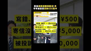 菜鳥律師遇職場霸凌！😟半年被惡意罰款650萬😭｜志祺七七 Shorts #shasha77