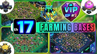 Clash of Clans TH17 FARMING BASE Link! Top 5 Town Hall 17 anti Dark Elixir Farming Bases [VIP] EP1