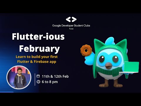 [Day-1] Learn to develop your Flutter Application | Flutter Forward Extended | GDSC Pune