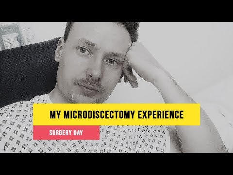 My Microdiscectomy Back Surgery Experience: SURGERY DAY | L4L5 | Slipped Disc