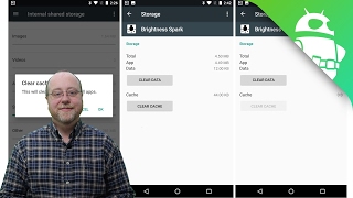 Force stop and clear cache – Gary explains