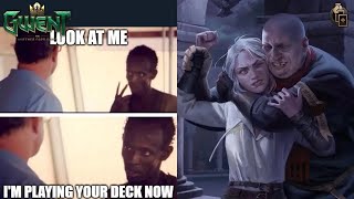 GWENT | Weekend Is The Time For My Favorite Deck Double Cross Assimilate !