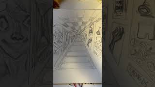 Mini art gallery (not the best) #art #miniartist #drawing #miniarts #artist #sketch #artgallery