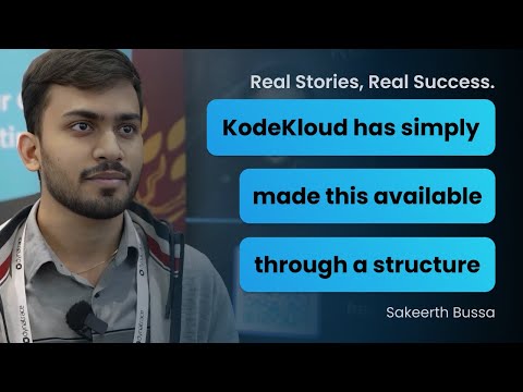 Discover How Sankeerth Bussa Became a Cloud Engineer | KodeKloud Success Stories