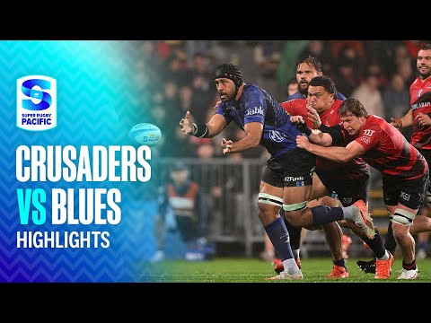 HIGHLIGHTS | Crusaders v Blues | Round 10, 2025