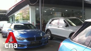 COE premiums hit record high for big cars, Open category