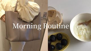 【Morning Routine】社会人OL平日出勤前のモーニーングルーティン
