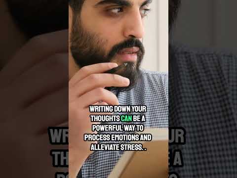 🖊️ Relieve Stress Fast: Start Journaling Today! #shorts