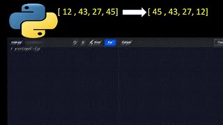 Python program to interchange the first and last element of a list.
