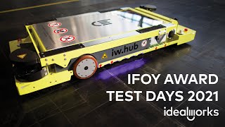 idealworks at the IFOY AWARD TEST DAYS 2021 | iw.hub's obstacle avoidance