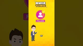 Only 1% Can Pass This Ultimate Quiz – Are You That Smart? #quiz #quiztime #challenge #shorts #short