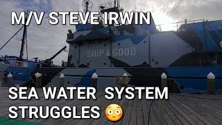 Will we ever have any luck with the Steve Irwin's Sea water system? Stuck valves! Seized Pumps!   4K