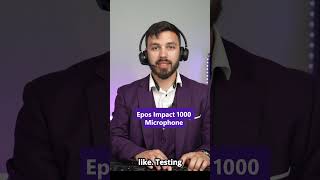 Epos Impact 1000 Noise Canceling Mic Test: 5 Tests in 60 seconds!