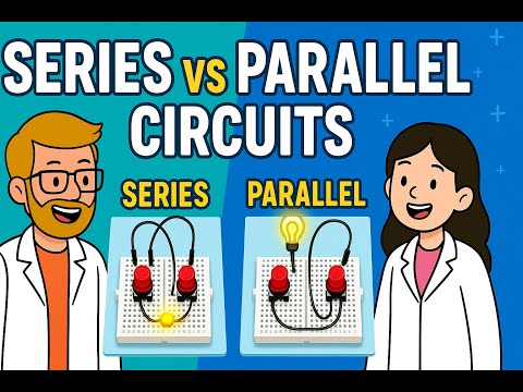 Series vs Parallel Circuits! 🔌 Which Lights the LED First?