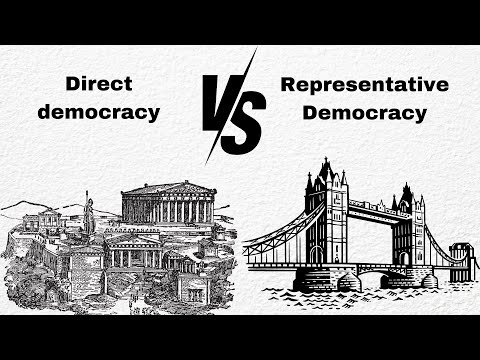 Direct and Indirect Democracy || Hindi\Urdu