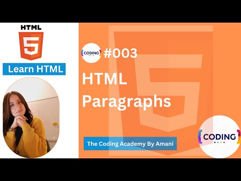 [English] HTML Tutorial for Beginners #003 -  HTML Paragraph