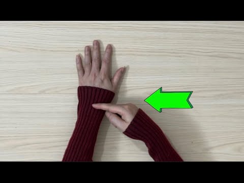 How to shorten sweater sleeves quickly. Simple - Save money.