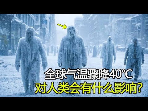 如果全球气温突然骤降40℃，人类将面临怎样的下场？看的我冷汗直流！