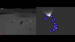 Autonomous operations simulation testing for lunar rover