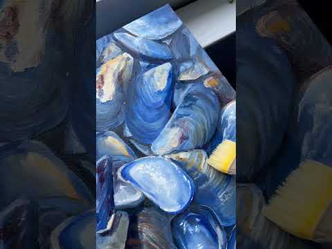 Varnish Mussles #paintinginspiration #paintingprocess #paintinginspiration
