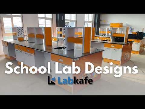 School Lab Furniture Installation by Labkafe | School Lab Designs