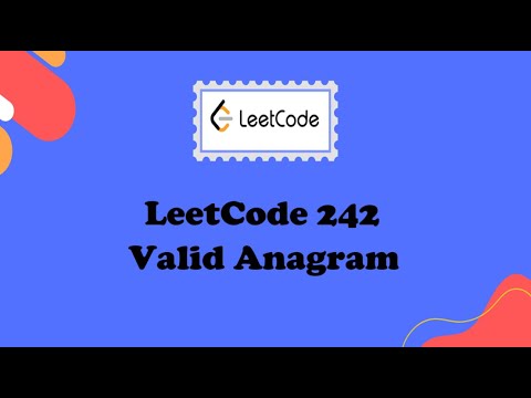 LeetCode 242: Valid Anagram Solution In Java | Important Interview Question Of String | LeetCode 150