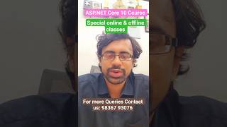 special online offline classes for ASP.NET Core 10 Course