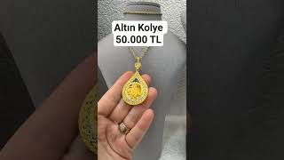 Altın Kolye #gold #ytdayibenionecikarnolur #ajda #hediye #ajdabilezik #altın