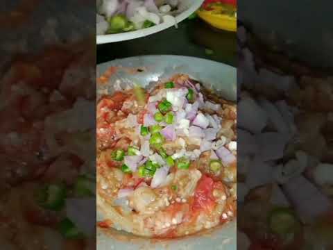Baingan ka chokha || Bihari recipe बैंगन का चोखा| #youtubeshorts #shorts #baingan #cooking #reels