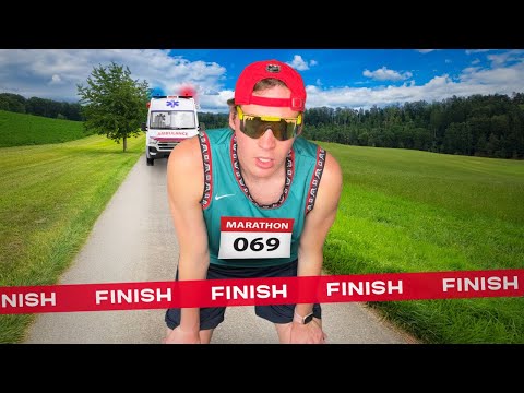I Ran A Marathon Without Training (Very Dumb)