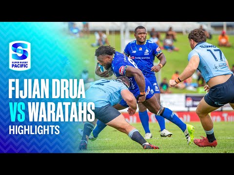 HIGHLIGHTS | Fijian Drua v NSW Waratahs | Round 10, 2025