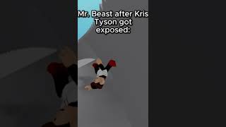 Mr. Beast after the Kris Tyson allegations: #mrbeast #kristyson #roblox