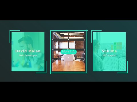Creative Web Card Design With Animation Effects | Using Only HTML & CSS | Web Card Design