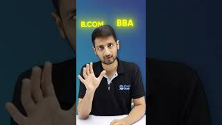 Bcom Vs BBA | Which is better ??? #shorts