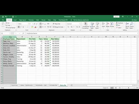 Excel Navigation