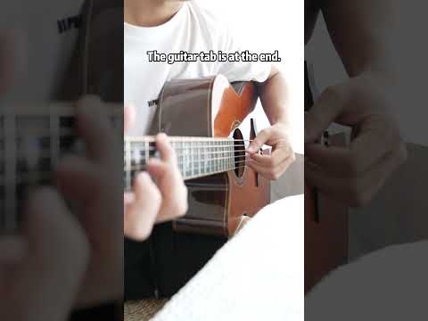 Easy Guitar toturial“ Past Lives “ #pastlives #guitartabs #lacquanvuotdich