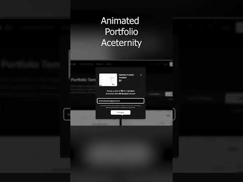 Animated portfolio website react #nextjs #aceternityui  #reactjs #reactfrontend #css