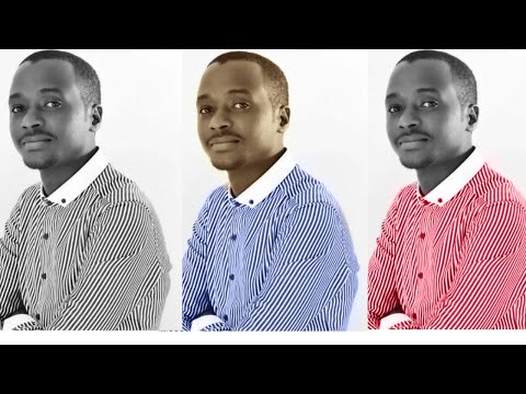 Changing Shirt Color In PHOTOSHOP //  Techniques to achieve Black and White