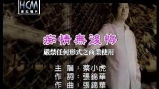 蔡小虎-痴情無後悔(官方KTV版)