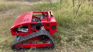 robotic crawler Remote control lawn mower #remotecontrollawnmower #rcmower #mower