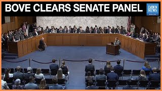 Senate Panel Approves Trump's Nominee Bove Amid Democratic Protest | Dawn News English